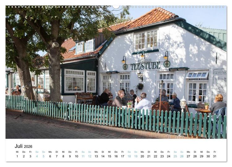 Produktbild: Lieblingsinsel Spiekeroog (hochwertiger Premium Wandkalender 2026 DIN A2 quer), Kunstdruck in Hochglanz