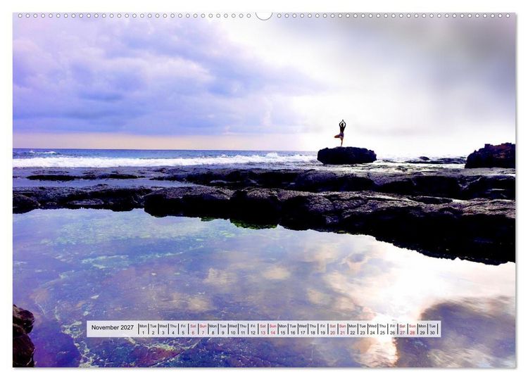 Produktbild: Aloha Spirit &ndash; The Magic of Hawaii (High Quality Premium Wall Calendar 2027 DIN A2 landscape),CALVENDO 12 Month Wall Calendar