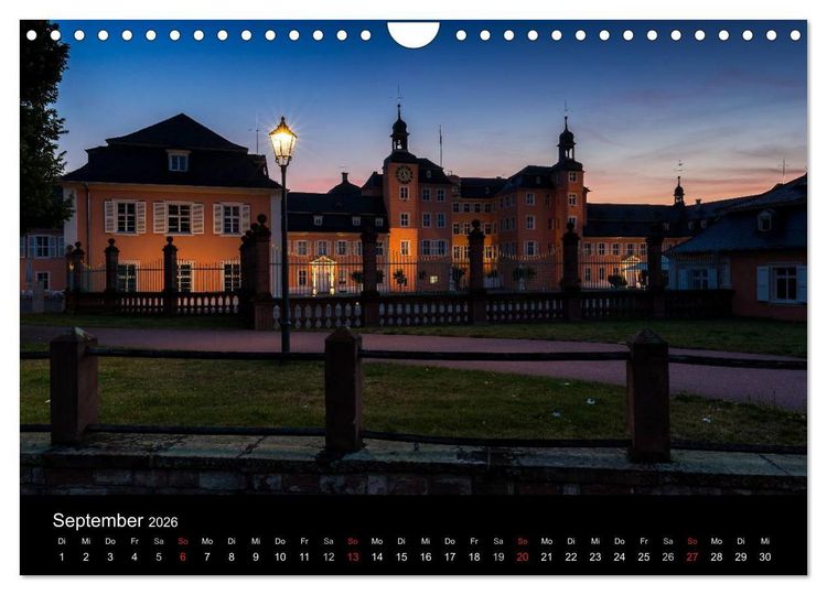 Produktbild: Schwetzingen - Ein Spaziergang durch die Perle der Kurpfalz (Wandkalender 2026 DIN A4 quer), CALVENDO Monatskalender