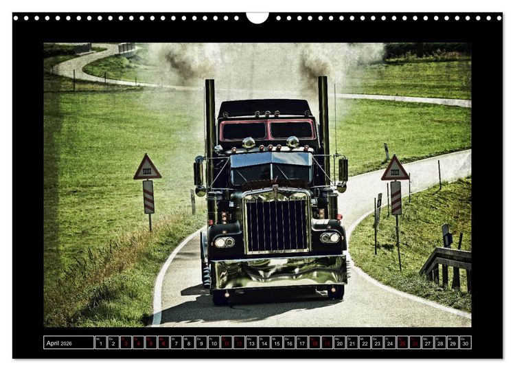 Produktbild: Kenworth W900 PHOTOART (Wandkalender 2026 DIN A3 quer), CALVENDO Monatskalender