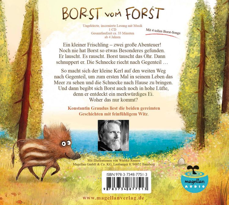 Produktbild: Borst vom Forst (Audio-CD)