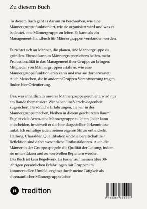 Produktbild: Wenn M&auml;nner reden - Gr&uuml;ndung einer M&auml;nnergruppe