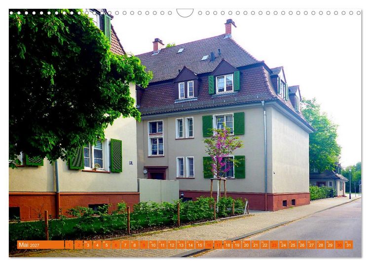 Produktbild: Gr&uuml;nes Mannheim (Wandkalender 2027 DIN A3 quer), CALVENDO Monatskalender