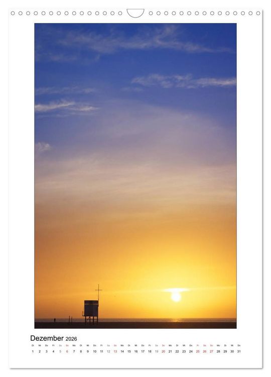 Produktbild: Amrum - Oomram, Kleine Insel - Gro&szlig;e Vielfalt (Wandkalender 2026 DIN A3 hoch), CALVENDO Monatskalender