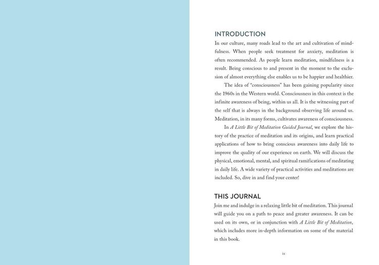Produktbild: A Little Bit of Meditation Guided Journal