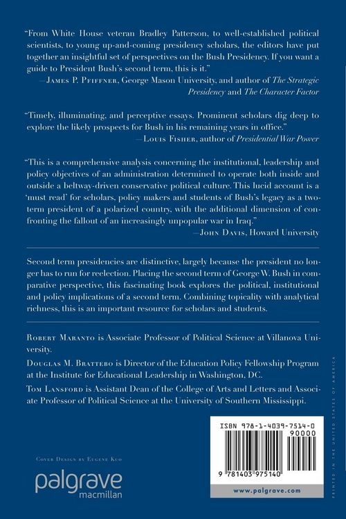 Produktbild: The Second Term of George W. Bush