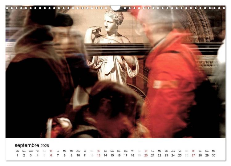 Produktbild: Paris M&eacute;tropolitain (Calendrier mural 2026 DIN A3 vertical), CALVENDO calendrier mensuel