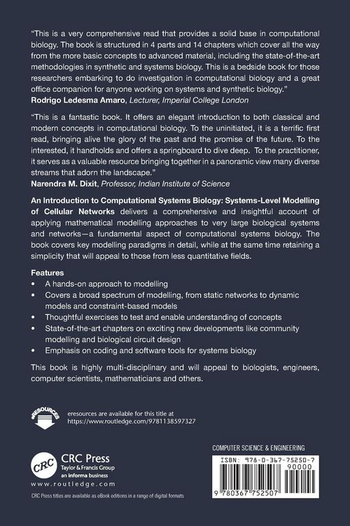 Produktbild: An Introduction to Computational Systems Biology