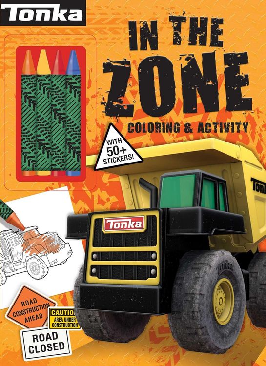 Produktbild: Tonka: In the Zone: Coloring & Activity