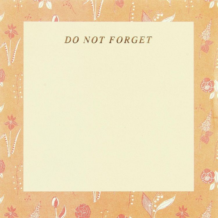 Produktbild: Notizzettel-Box Flower Frames MIX, 200 Blatt, 9x9 cm