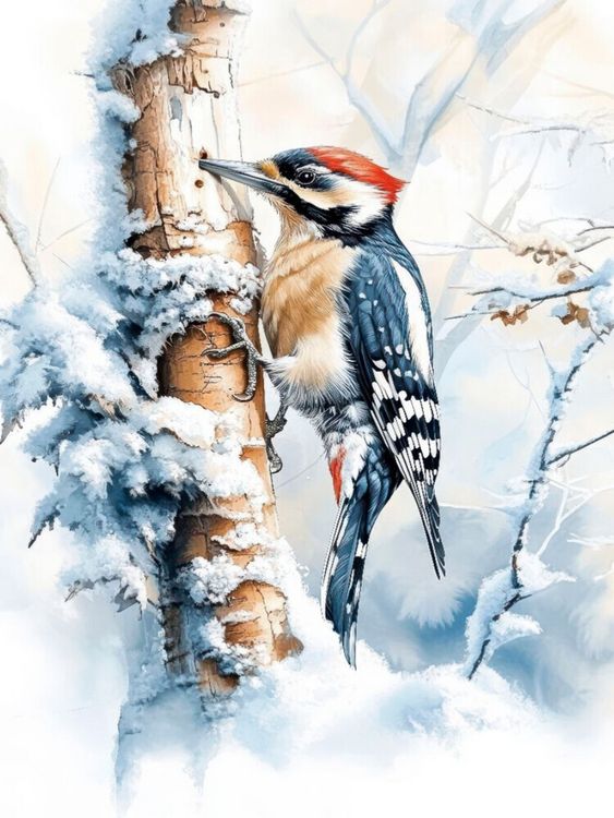 Produktbild: CALVENDO Puzzle Specht | 1000 Teile Lege-Gr&ouml;&szlig;e 64x48cm Foto-Puzzle f&uuml;r gl&uuml;ckliche Stunden