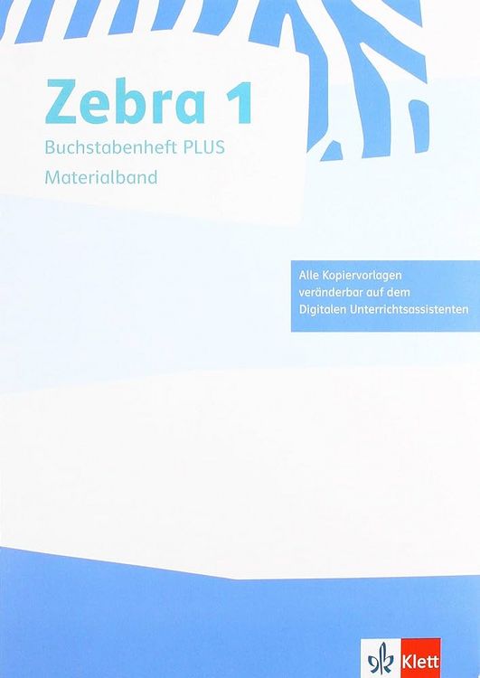 Produktbild: Zebra 1 / Materialband zum Buchstabenheft PLUS/CDR/CD/Kl.1