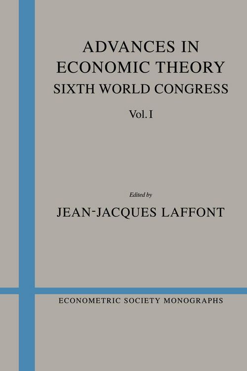 Produktbild: Advances in Economic Theory