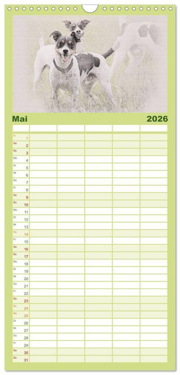 Produktbild: Familienplaner 2026 - Bodeguero Andaluz 2026 mit 5 Spalten (Wandkalender, 21 x 45 cm) CALVENDO