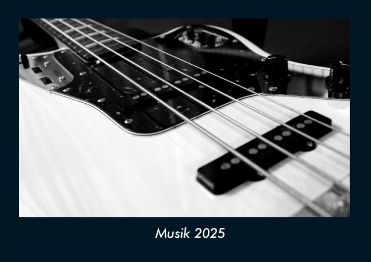 Produktbild: Musik 2025 Fotokalender DIN A4