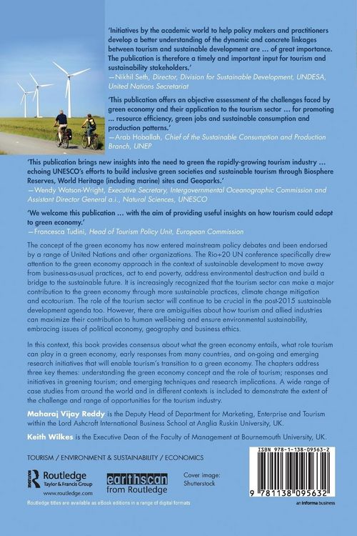 Produktbild: Tourism in the Green Economy