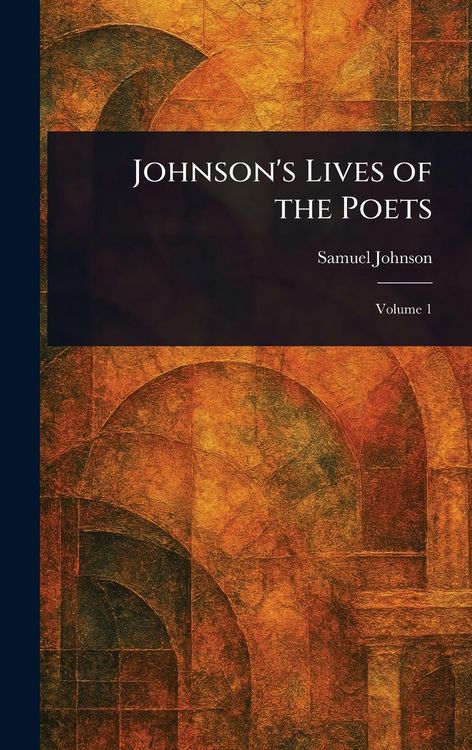 Produktbild: Johnson's Lives of the Poets