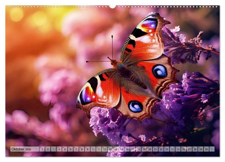 Produktbild: Wilde Nachbarn - Tierisches Treiben im Gartenparadies! (Wandkalender 2026 DIN A2 quer), CALVENDO Monatskalender