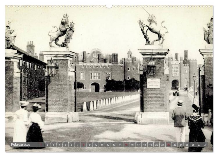 Produktbild: Sch&ouml;nes altes London in historischen Bildern (Wandkalender 2026 DIN A2 quer), CALVENDO Monatskalender