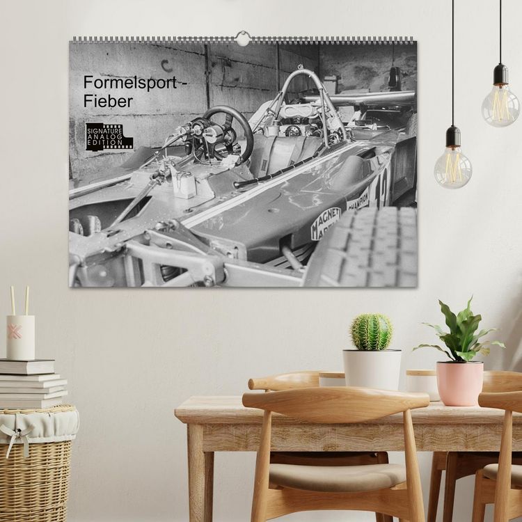 Produktbild: Formelsport - Fieber (Wandkalender 2026 DIN A2 quer), CALVENDO Monatskalender