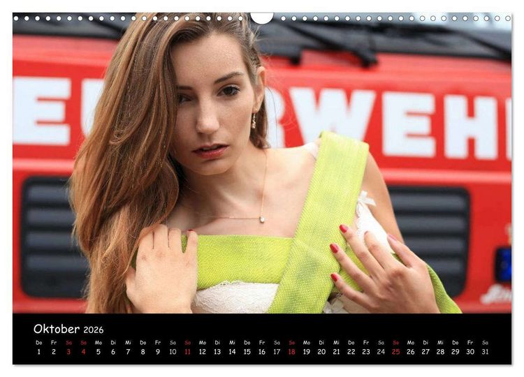 Produktbild: Feuerwehrkalender II &ndash; Erotische Fotografien von Thomas Siepmann (Wandkalender 2026 DIN A3 quer), CALVENDO Monatskalender