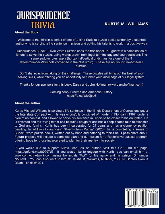 Produktbild: Jurisprudence Trivia Sudoku