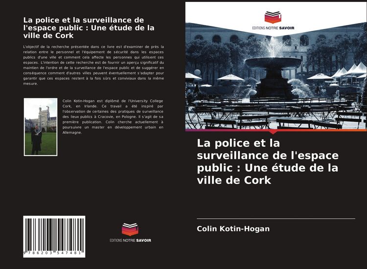 Produktbild: La police et la surveillance de l'espace public : Une &eacute;tude de la ville de Cork