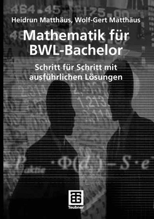 Produktbild: Mathematik f&uuml;r BWL-Bachelor