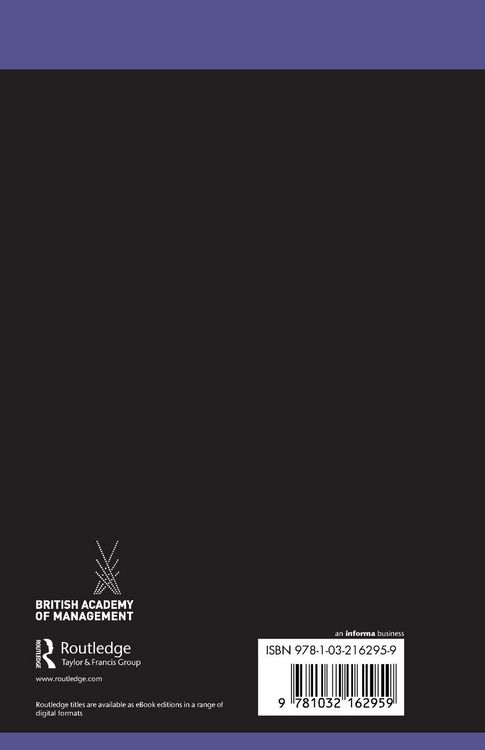 Produktbild: Impact and the Management Researcher