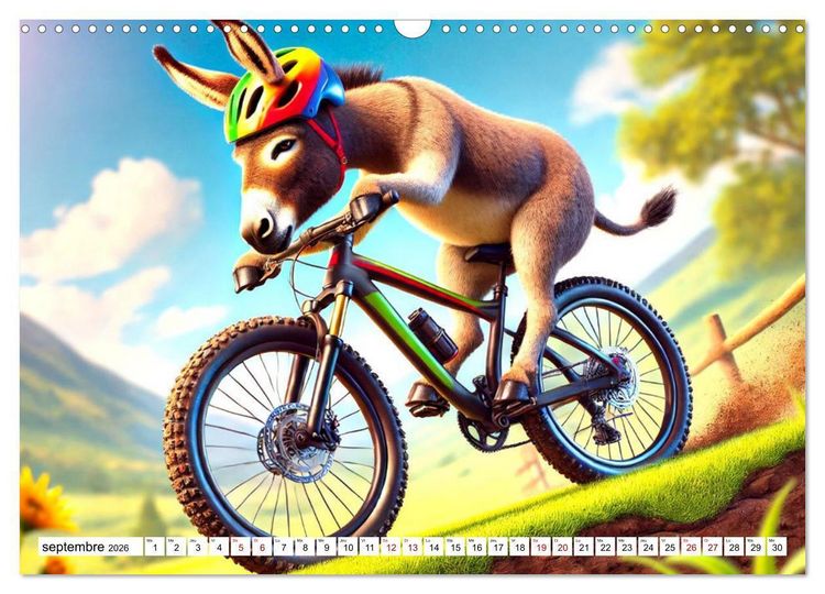 Produktbild: Illusions animales - Amusez-vous au gr&eacute; de ces sc&egrave;nes animales rocambolesques (Calendrier mural 2026 DIN A3 vertical), CALVENDO calendrier mensuel
