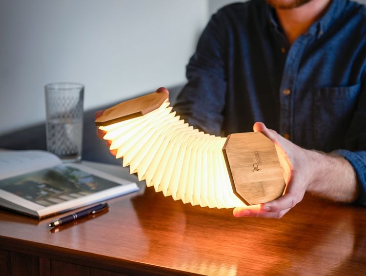 Produktbild: Smart Accordion Light Bamboo Stimmungslicht