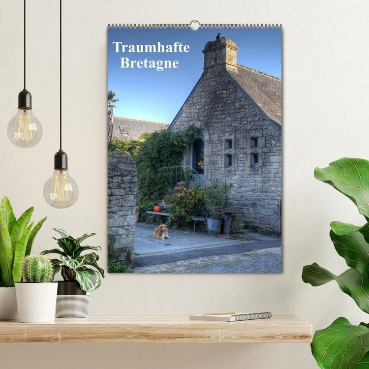 Produktbild: Bretagne. Traumhafte Gesichter einer Region (Wandkalender 2026 DIN A2 hoch), CALVENDO Monatskalender