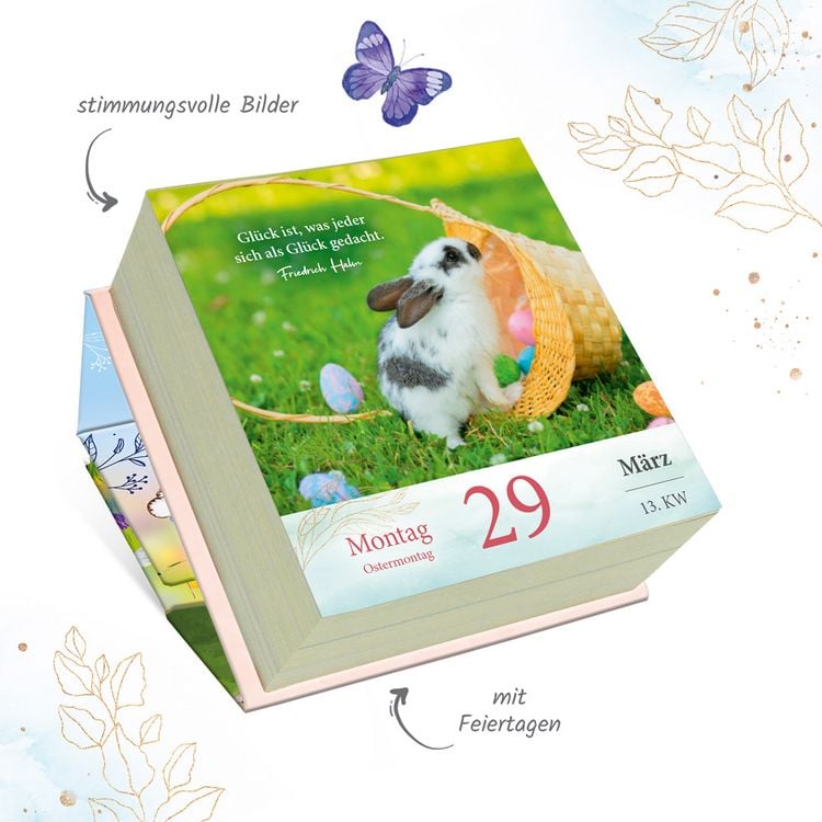 Produktbild: TR&Ouml;TSCH - Geschenkkalender Abrei&szlig;kalender Gl&uuml;ckliche Tage 2027