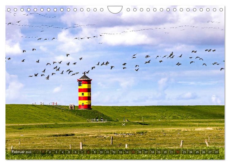 Produktbild: OSTFRIESLAND-LIEBE (Wandkalender 2026 DIN A4 quer), CALVENDO Monatskalender