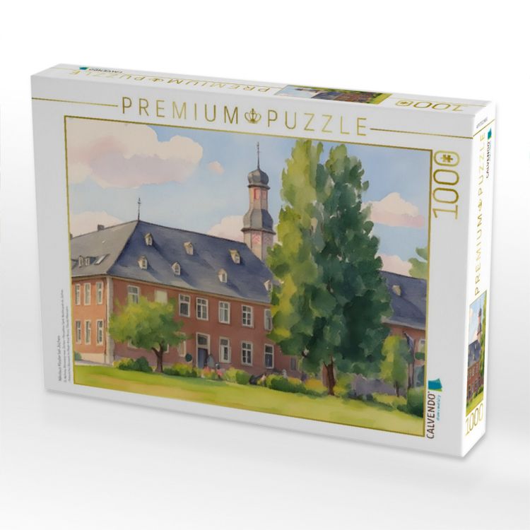 Produktbild: CALVENDO Puzzle Nikolaus Kloster bei J&uuml;chen | 1000 Teile Lege-Gr&ouml;&szlig;e 64x48cm Foto-Puzzle f&uuml;r gl&uuml;ckliche Stunden