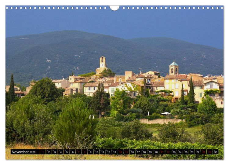 Produktbild: Luberon. Im Herzen der Provence (Wandkalender 2026 DIN A3 quer), CALVENDO Monatskalender
