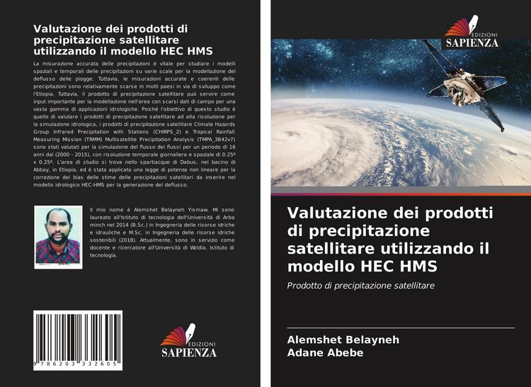 Produktbild: Valutazione dei prodotti di precipitazione satellitare utilizzando il modello HEC HMS