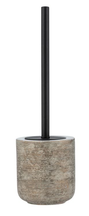 Produktbild: WC-Garnitur Mod. Fedio Keramik, handbemalt, mit Reliefoptik in Gold