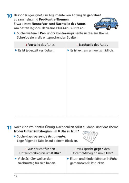 Produktbild: Er&ouml;rterung. Aufsatz 8.-11. Klasse, A5-Heft