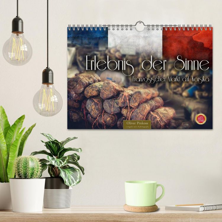 Produktbild: Erlebnis der Sinne - Franz&ouml;sischer Markt auf Korsika (Wandkalender 2026 DIN A4 quer), CALVENDO Monatskalender
