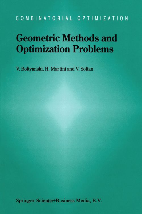 Produktbild: Geometric Methods and Optimization Problems