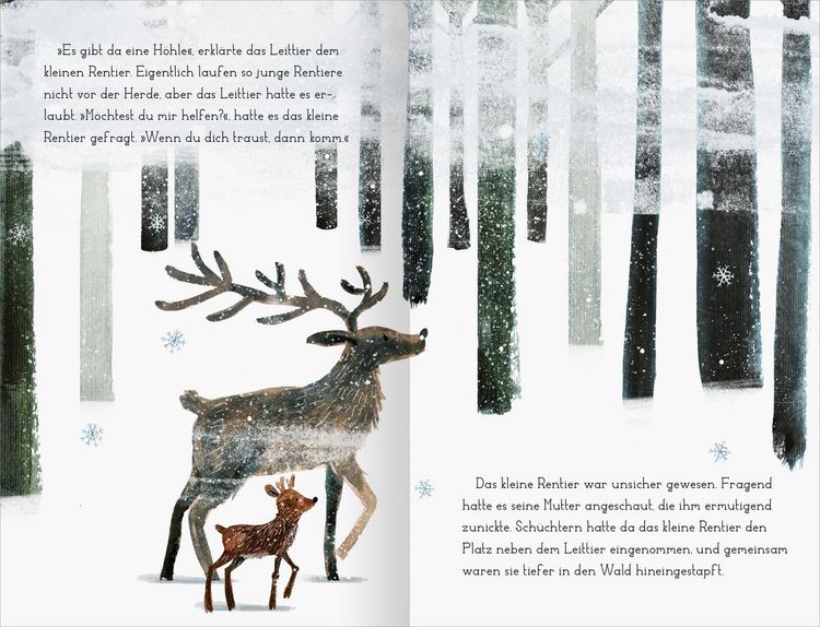 Produktbild: Das kleine Rentier und das Rotkehlchen