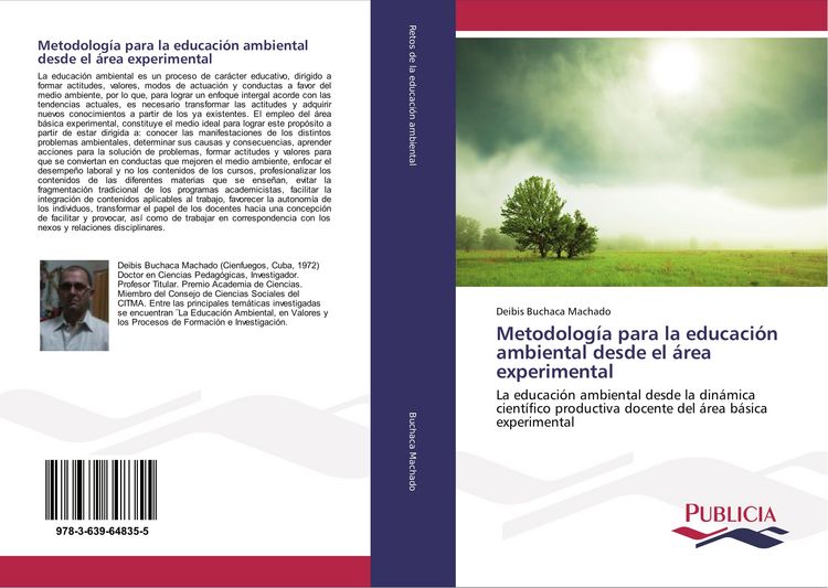 Produktbild: Metodolog&iacute;a para la educaci&oacute;n ambiental desde el &aacute;rea experimental