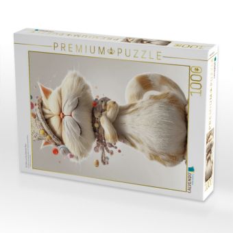 Produktbild: CALVENDO Puzzle Ein Motiv aus dem Kalender Miau & Mauz | 1000 Teile Lege-Gr&ouml;&szlig;e 64x48cm Foto-Puzzle f&uuml;r gl&uuml;ckliche Stunden