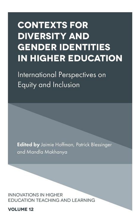Produktbild: Contexts for Diversity and Gender Identities in Higher Education
