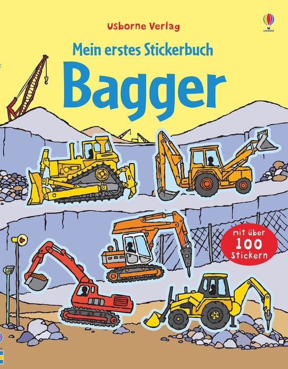Produktbild: Mein erstes Stickerbuch: Bagger