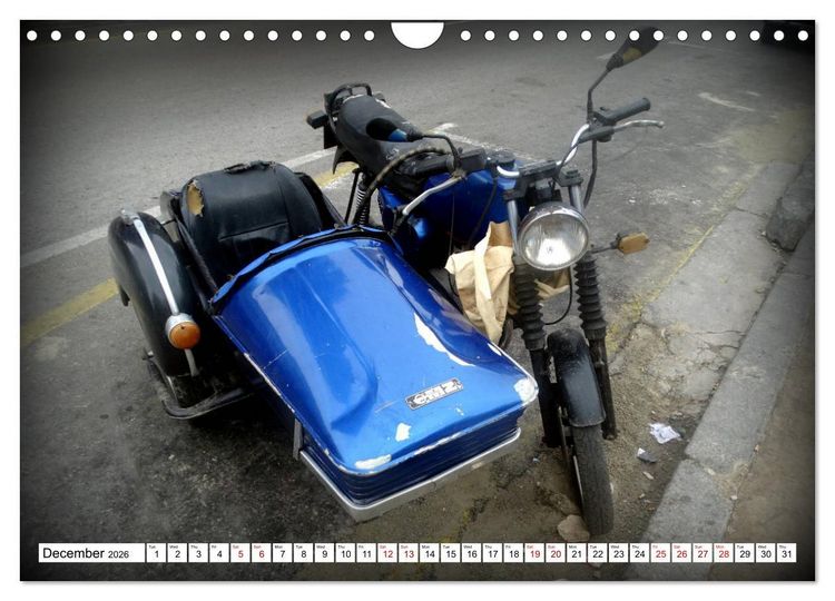 Produktbild: The Legendary MZ (Wall Calendar 2026 DIN A4 landscape), CALVENDO 12 Month Wall Calendar