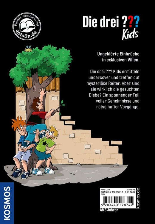 Produktbild: Die drei ??? Kids, 98, Die Geisterpferde