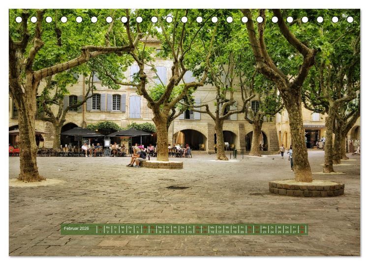 Produktbild: S&uuml;dfrankreich - Rund um Montpellier (Tischkalender 2026 DIN A5 quer), CALVENDO Monatskalender