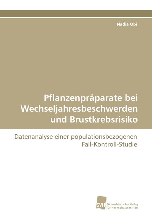 Produktbild: Pflanzenpr&auml;parate bei Wechseljahresbeschwerden und Brustkrebsrisiko